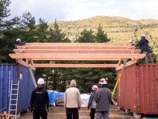 Construction d'une charpente